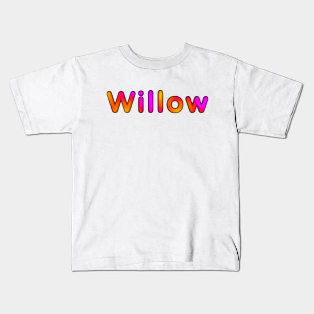 Willow Kids T-Shirt by Amanda1775